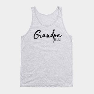 Grandpa Est. 2023 Tank Top